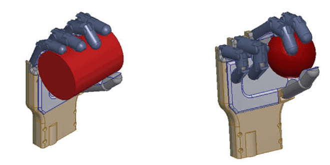 Grasp simulation