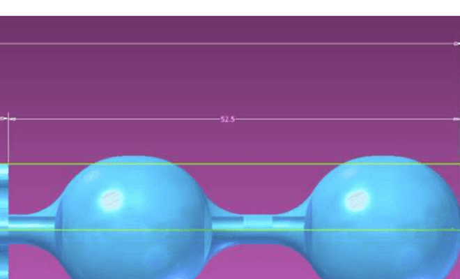 Final robot geometry with peristaltic modules and a rotation module